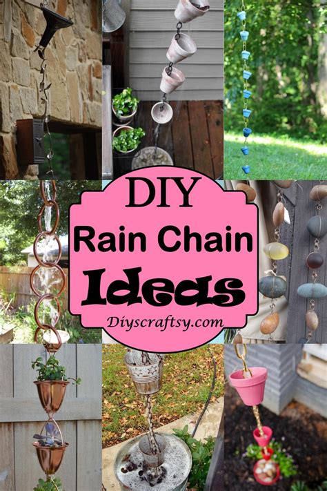 Diy Rain Chain Ideas Diyscraftsy