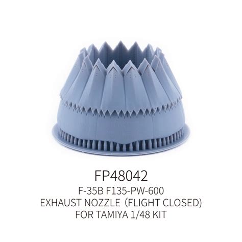 F 35B F135 PW 600 Exhaust Nozzle Flight Closed For Tamiya Galaxy