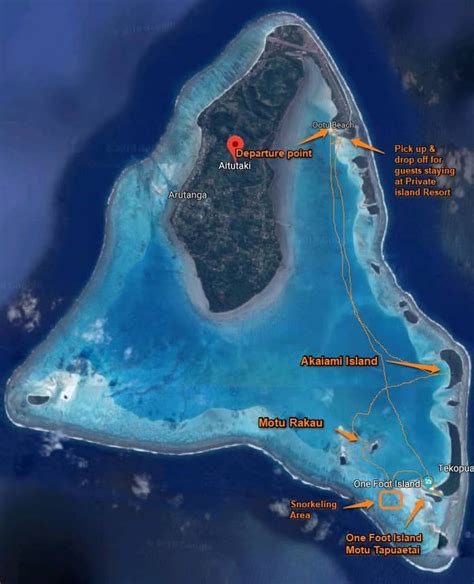 Aitutaki Lagoon Private Island Resort Map - fingerscoy