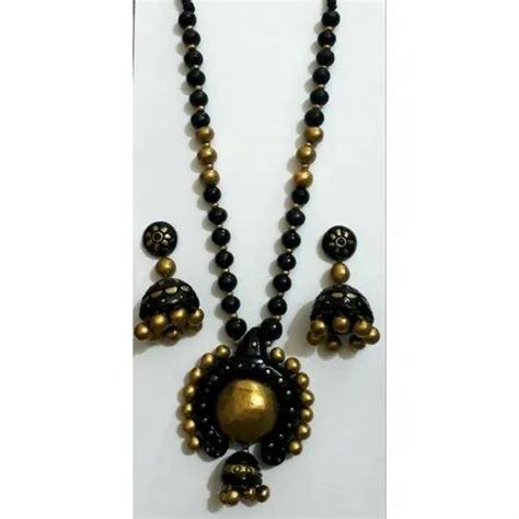 Uttam Creation Terracotta Party Wear Necklace Set At Rs 950set In