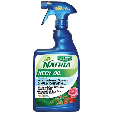 Bayer Advanced 24 Oz Ready To Use Natria Neem Oil 706250b The Home Depot