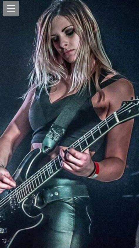 Martina Nixe Riva Female Guitarist Female Musicians Heavy Metal Girl