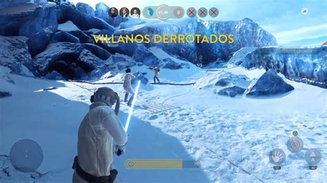 Star Wars Battlefront Luke Skywalker Gameplay YouTube