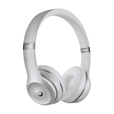 Beats By Dr Dre Solo Wireless Silver Bluetooth Headphones Bluetooth