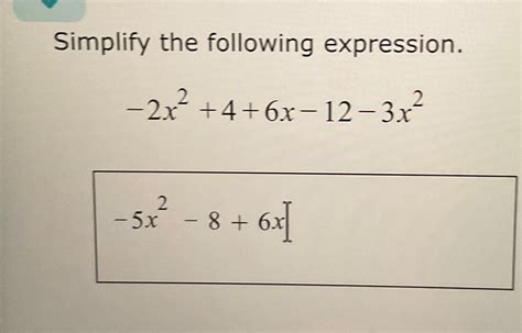 Solved Simplify The Following