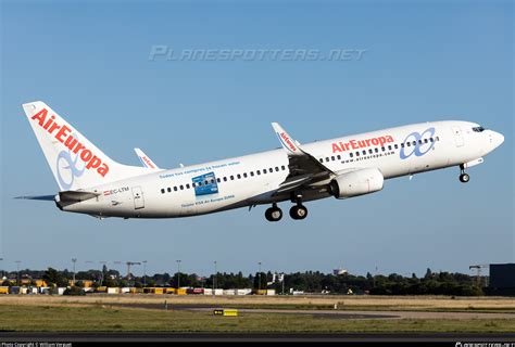 EC LTM Air Europa Boeing 737 85P WL Photo By William Verguet ID