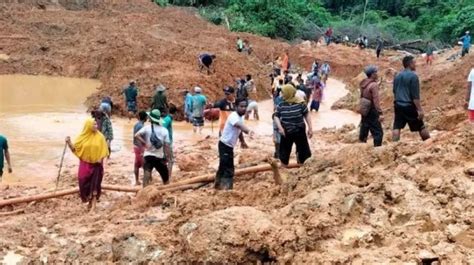 Longsor Di Nagan Raya Enam Alat Berat Dikerahkan Cari Korban Yang