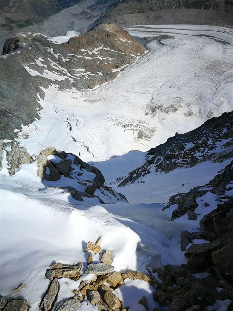 Blick Hinunter Zum Persgletscher Fotos Hikr Org