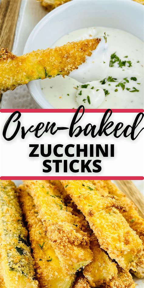 Oven Baked Zucchini Sticks Artofit