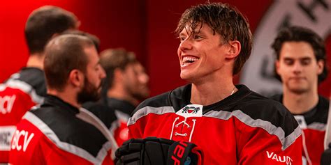 Lawrence Pilut Je suis fier de cette équipe Lausanne HC