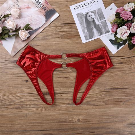 Women S Jockstrap Panties Crotchless Underwear Thongs Lingerie G String