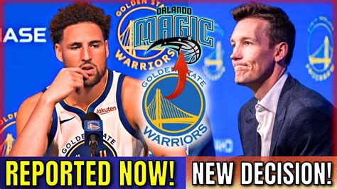 Shocking Interview Klay Thompson Breaks The Silence Going To Orlando