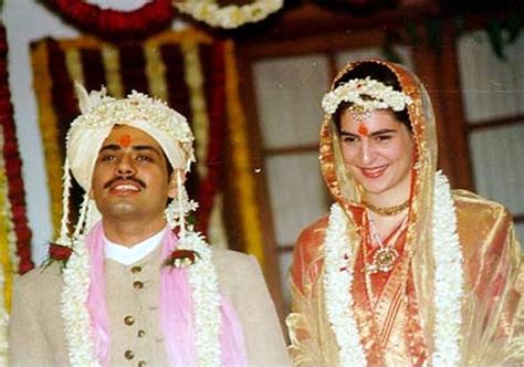 Priyanka Gandhi And Robert Vadra Marriage Photos