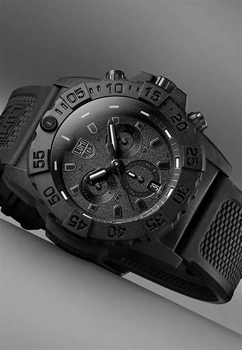 Jual Luminox Luminox 3581bo Navy Seal Chronograph Dive Watch 45 Mm Jam Tangan Pria