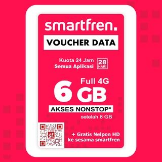 Jual Voucher Smartfren Gb Hari Kuota Internet Indonesia Shopee