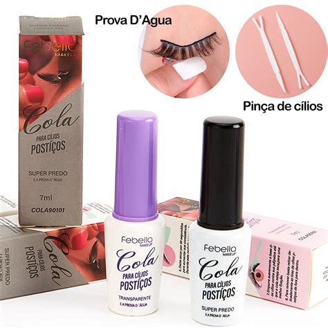 Cola Boa Para Cilios - Cola para cílios/cola a prova d'água Febella - TM Makeup