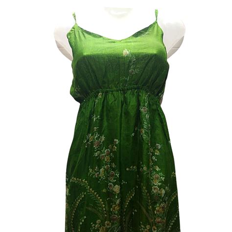 Green Floral Sun Dress Indiblu Boutique