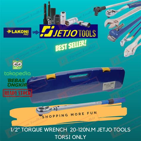 Jual Kunci Torsi Momen Torque Wrench 1 2 20 120N M Lakoni Pro