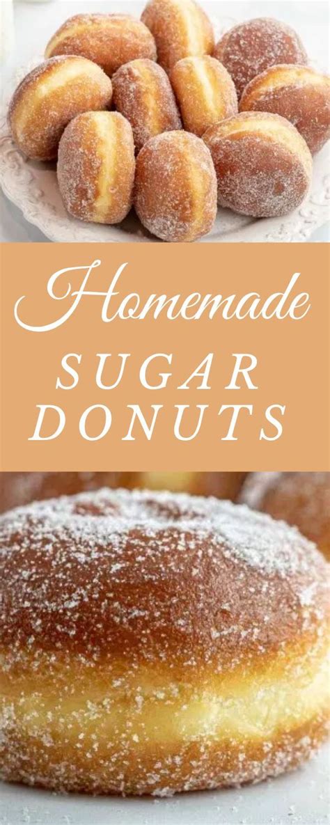 Simple Sugar Coated Doughnuts Let The Baking Begin Homemade Donuts