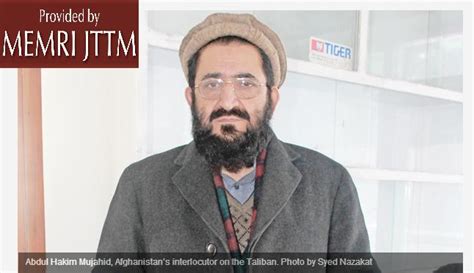 Top Afghan Negotiator On Talks With The Taliban Mullah Omar Wants A