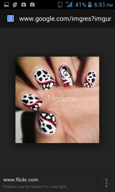 Cruella DeVille | Nail designs, Nails, Cruella deville