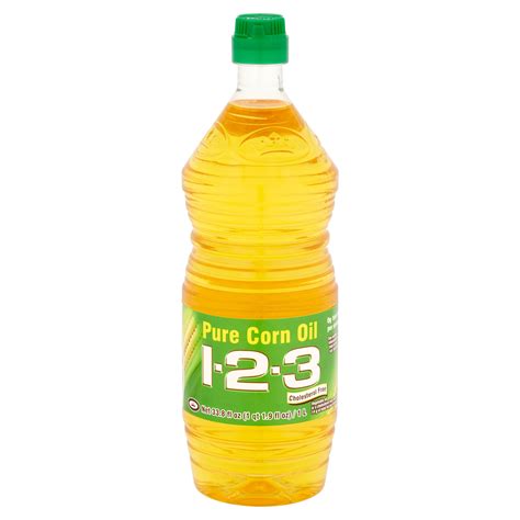 1 2 3 Pure Corn Oil 33 8 Fl Oz