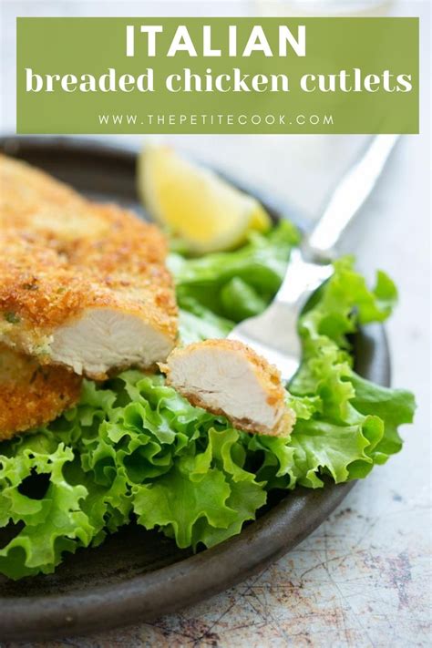 Italian Breaded Chicken Cutlets Cotolette Di Pollo Breaded Chicken