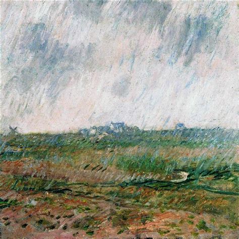 Rain In Belle Ile 1886 Claude Monet