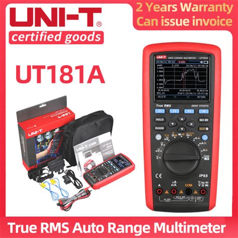 Uni T Digital Multimeter Ut A Data Logging Cpture True Rms Low