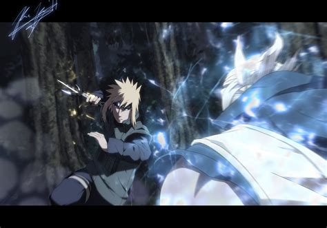 Naruto Naruto Shippuuden Minato Vs Raikage Anime