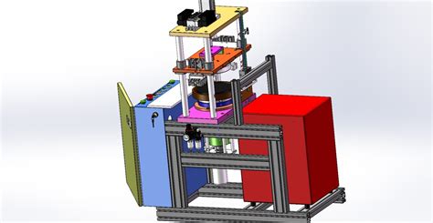 Industrial 3d Model High Frequency Rotating Heated Glass Bending Machine Machine World