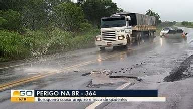 Bom Dia GO Motoristas Reclamam Da Quantidade De Buracos Em Trecho Da