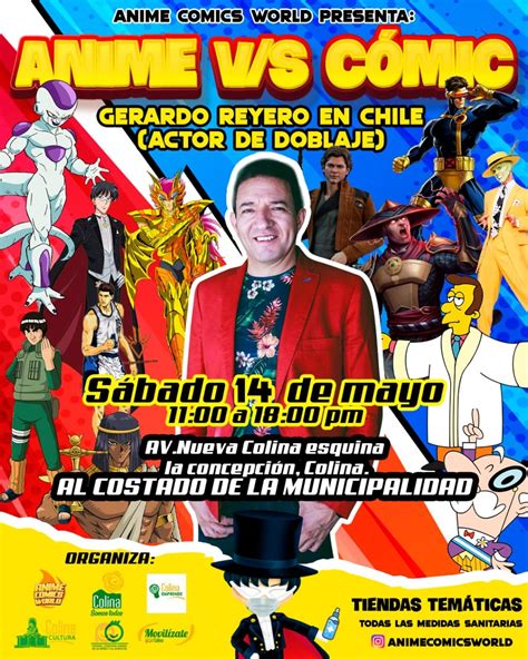 Gerardo Reyero la voz de Freezer estará presente en la ANIME VS COMICS