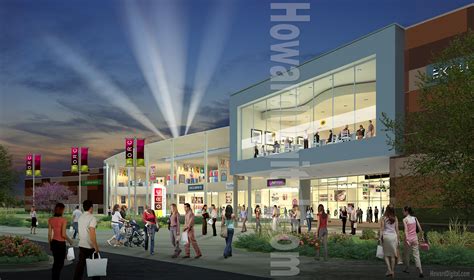 Torc Shopping Mall Exterior Renderings - Howard Digital