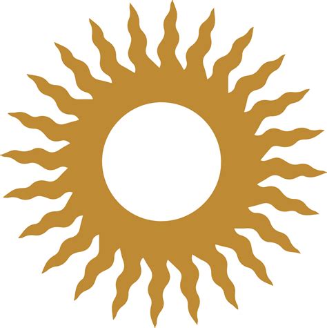 Sun Logo Icon Design Element 12521412 Png