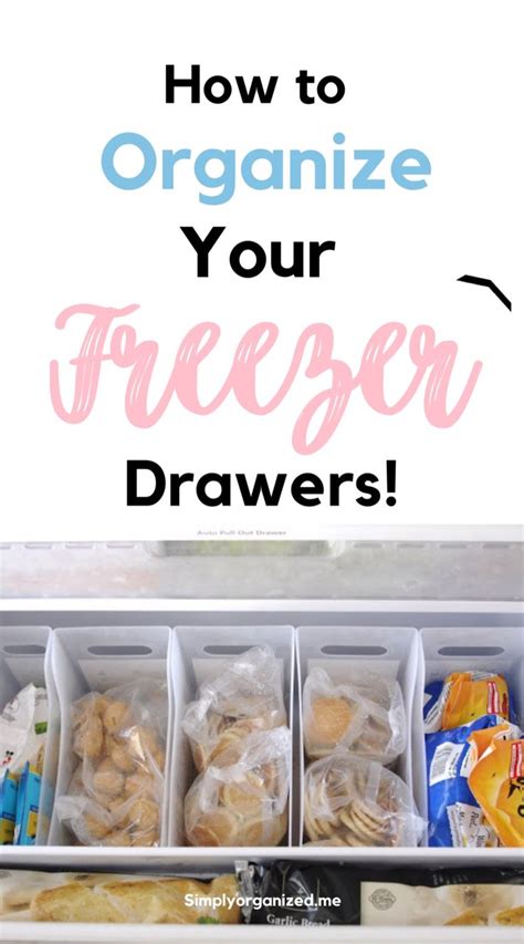 How To Organize Freezer Drawers Simply Organized Video Video