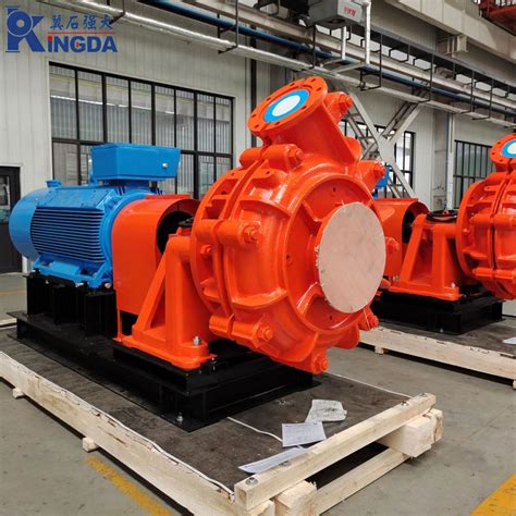 Mining Centrifugal Heavy Duty Metal Lined Slurry Pump For Metallurgy