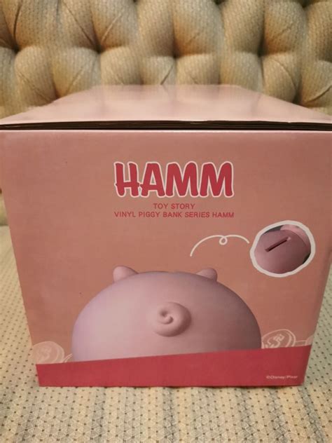 Beast Kingdom Toy Story Large Vinyl Piggy Bank HAMM Coin Bank Disney