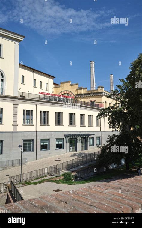 Exterior The Museum Of Modern Art Mambo In Bologna Italy Stock Photo