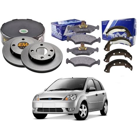 Kit Sapata Disco Pastilha Freio Fremax Syl Original Ford Fiesta 1 6