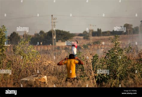 La Ville De Gaza Bande De Gaza Territoire Palestinien 16 Oct 2015