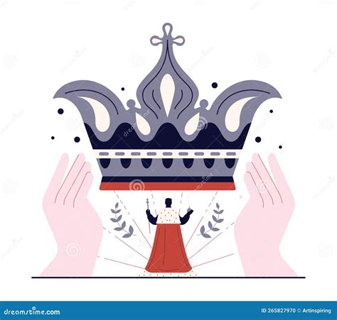 monarchy political regime  government system stock vector
