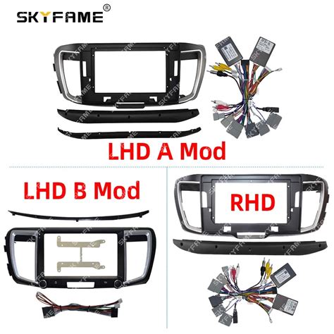 Skyfame Car Frame Fascia Adapter Bezel Canbus Box Decoder Android Radio