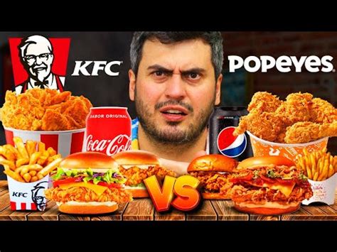 Popeyes Vs Kfc Qual O Melhor Frango Youtube