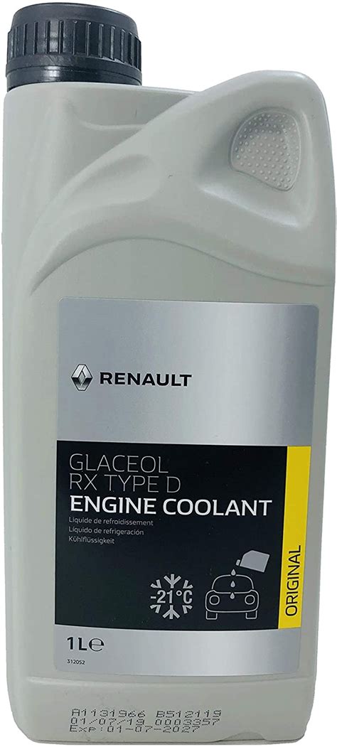 Anticongelante Refrigerante Coolant Glaceol RX Tipo D Verde ORIGINAL