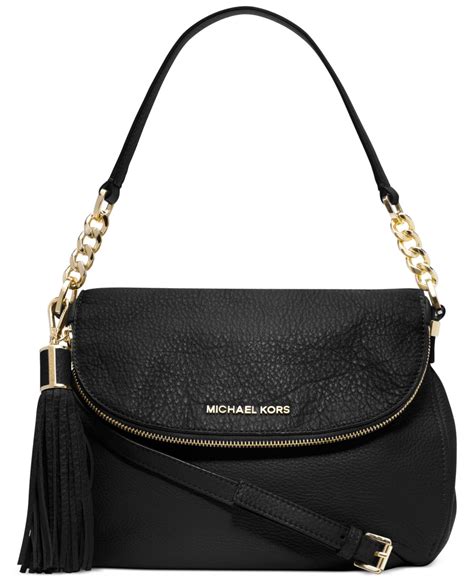 Lyst Michael Kors Michael Bedford Medium Tassle Convertible Shoulder