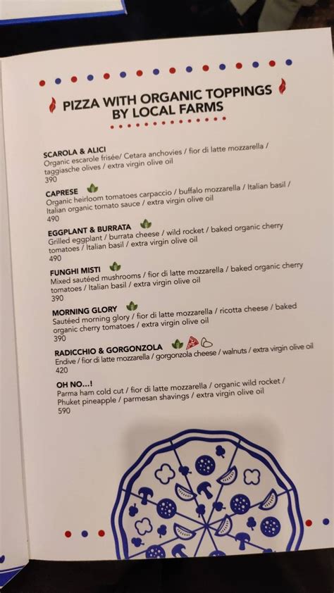 Menu At Pizza Massilia Ruam Rudee Restaurant Bangkok 15 1 Soi Ruamrudee Community