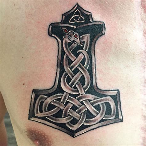 101+ Amazing Mjolnir Tattoo Designs You Need To See!