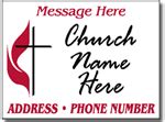 Design Your own Church Yard Signs Online