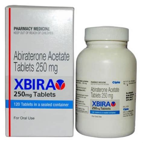 Xbira Abiraterone Acetate Tablets Mg Cipla Packaging Type Box At